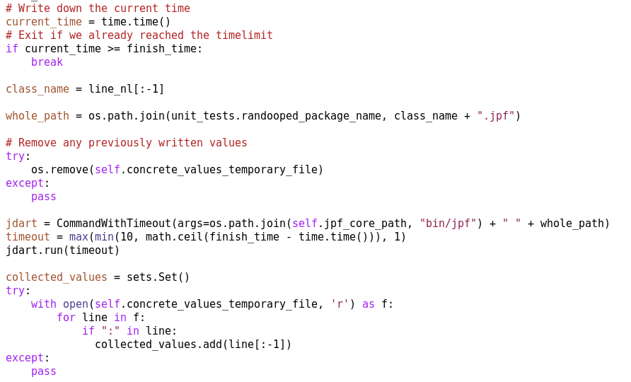 JDoop Source Code Snippet